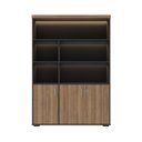 Ver imagem 6 de Estante Artany com LED - Nogal/Preto