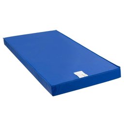 Colchão Solteiro Espuma D23 Hospitalar Impermeável Cristal Napa Azul (88x178x12) - Polar - 1