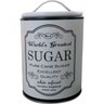 Lata de Metal Round Frame Sugar 16,3cmx10,9cmx10,9cm Urban - 1