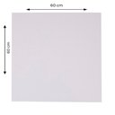 Ver imagem 7 de Mesa Zeta 77,50 cm (Altura) com Tampo em MDP Quadrado 60 cm Branco