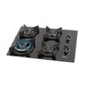 Fogão Cooktop Fischer 4 Bocas Tripla Chama Infinity Preto 26297 - 57076 Bivolt - 1