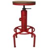 Banqueta Industrial Hidrante Vermelha - 1