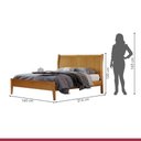 Ver imagem 2 de Cama Casal Queen 1,60m - Classic - Josandro Móveis