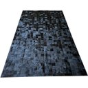 Ver imagem 1 de Tapete De Couro Preto tingido 1,50x2,50 Com Bordas