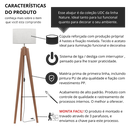 Ver imagem 6 de Luminária de Chão Decorativa P/ Salas e Quartos Cúpula Palha
