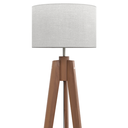 Ver imagem 1 de Luminária de Chão Decorativa P/ Salas e Quartos Cúpula Palha