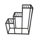 Ver imagem 3 de Suporte Plantas de Chão 3 Andares Prateleira Ferro Estilo Industrial Decoração Minas Arte Própria Su