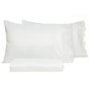 Ver imagem 2 de Jogo de Cama 3 Peças Acetinado Bordado Inglês Branco Lmpeter