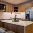 Ver imagem 6 de Luminária Pendente Led Integrado Moderno 3000k 22w Dourado