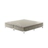 Base Box Baú Bipartido Queen Spubio Incofal Marrom Claro 158x198x40cm - 2