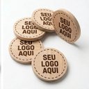 Ver imagem 7 de Kit 6 Porta Copos Bolacha Madeira Personalizada com Logo