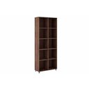 Ver imagem 1 de Estante Livreiro Solteiro ESM225 c/ 10 Nichos Rustico - Movelbento