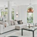 Ver imagem 2 de Luminária Pendente Luna Premium Cozinha Sala Quarto Alumínio:rosé