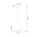 Ver imagem 3 de Luminária Pendente Luna Premium Cozinha Sala Quarto Alumínio:rosé