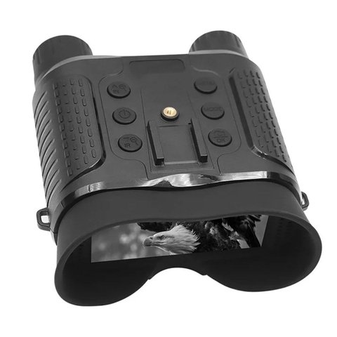 Binoculo Visao Noturna Infravermelho Zoom Foto Video Cartao Micro Sd Caça Pesca Bateria Suporte de C