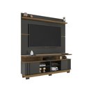 Ver imagem 2 de Home para TV até 75 Polegadas Nexa 182cm MDP com Rack Grafite Freijó Leão Móveis