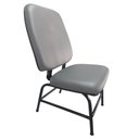 Ver imagem 2 de Cadeira Cadeirão Reforçado Estofado Maxx Reforçada Suporta até 180 Kg Courvin Cinza