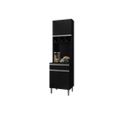 Ver imagem 1 de Paneleiro Torre Quente 4 Portas com Adega Andréia Ajl Móveis:branco