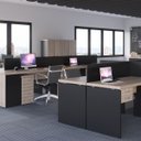 Ver imagem 3 de PAINEL DIVISOR CENTRAL DE MESAS 120 PANDIN PE40 - PRETO PDC1200PE40