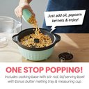 Ver imagem 3 de Elite Gourmet Pipoqueira Elétrica 18-copos com Tigela Reversível (menta)