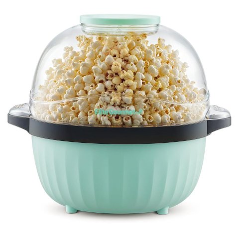 Elite Gourmet Pipoqueira Elétrica 18-copos com Tigela Reversível (menta)