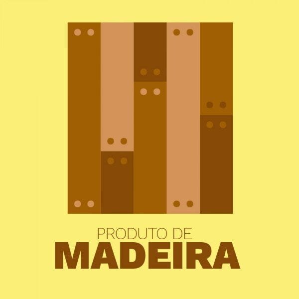 Placa de Madeira Rustic Wood My Dog 25cmx35cm Urban - 2