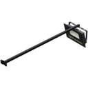 Ver mais imagens de Suporte Refletor Base Reta Braço 100 Cm Preto