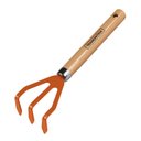 Ver imagem 1 de Ancinho Met. com 3 Dentes e Cabo de Mad. para Jardinagem - Tramontina 77909001