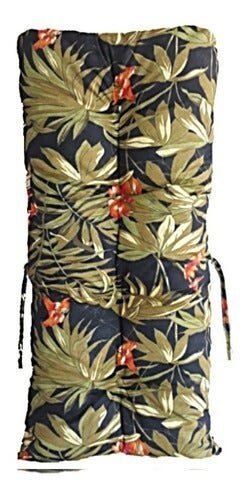 Almofada para cadeira de bambu Vime - 51 - Estampa - 1