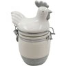 Pote Hermetico de Cerâmica Cute Hen Pois 14,5cm x 10,2cm x 20,5cm Urban - 1