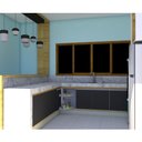 Ver imagem 6 de Conjunto 2 Cestos Giratórios Redondos Três Quartos para Módulo de Canto Masutti Copat em Aço