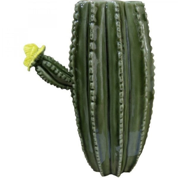 Vaso Decorativo de Cerâmica Hedge Cactus 20cm x 12,5cm x 25,5cm Urban - 1