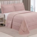 Ver imagem 3 de Cobre Leito Queen Majestic Bordado Inglês Micropercal 300 Fios Toque de Algodão 3 Peças - Malva - 10