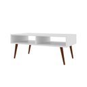 Ver imagem 2 de Mesa de Centro Retrô 2 Nichos Branco
