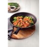 Frigideira Wok em Aluminio com Revestimento Interno e Externo Antiaderente Starflon Max Grafite 28cm - 4