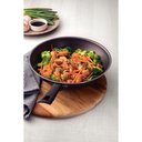Ver imagem 4 de Frigideira Wok em Aluminio com Revestimento Interno e Externo Antiaderente Starflon Max Grafite 28cm