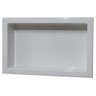 Nicho para banheiro pré moldado 57x35 Branco Corso - 1