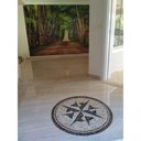 Ver imagem 2 de Rosa Dos Ventos em Mosaico para Piso Tamanho 120cm