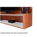 Ver imagem 2 de Painel Abel na Cor Natural com Laca Branco 134cm - 59592