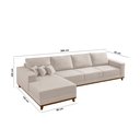 Ver imagem 6 de Sofá Cronos 03 Metros Chaise Lado Esquerdo Meu Sofá Online