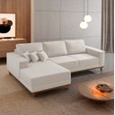 Ver imagem 1 de Sofá Cronos 03 Metros Chaise Lado Esquerdo Meu Sofá Online