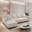 Ver imagem 1 de Sofá Cronos 03 Metros Chaise Lado Esquerdo Meu Sofá Online