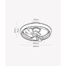 Ventilador Air Ring Orbital 40w Multicor Bivolt Controle Remoto - 2