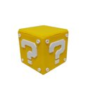 Ver imagem 1 de Cubo Interrogação Porta Objetos C- Tampa 5 Cm 3d Mario Gamer Mesa Escritório Geek