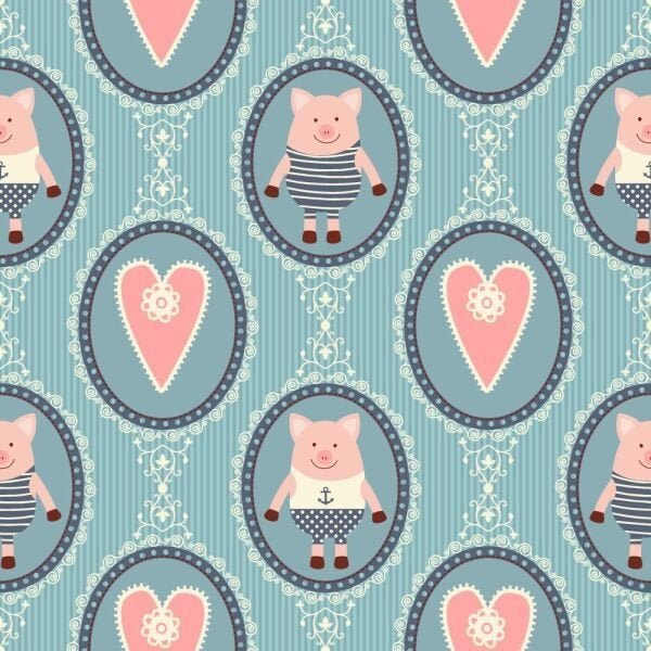 Decoração Para Sala Papel De Parede Animais 0033 - 2