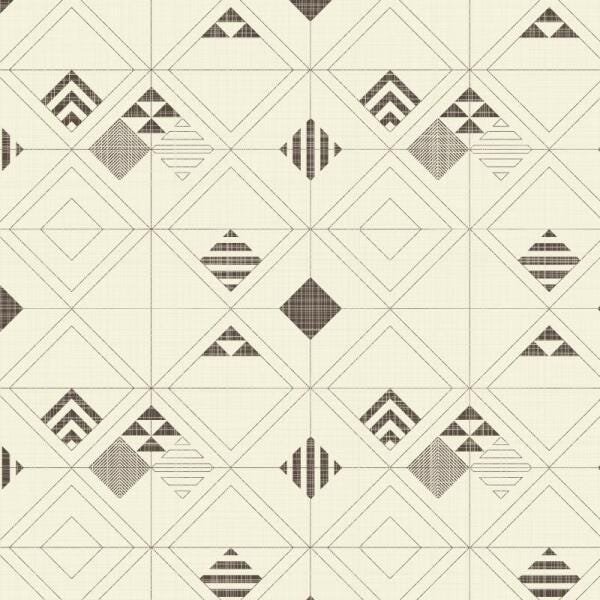 Papel De Parede Geométrico Adesivo Vinílico Lavável - C4488 - 2