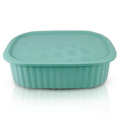 Organizador de Gavetas, Meias, Calcinhas, Bijuterias C- 10 Divisórias Linha Loft Turquesa