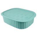 Ver imagem 2 de Organizador de Gavetas, Meias, Calcinhas, Bijuterias C- 10 Divisórias Linha Loft Turquesa