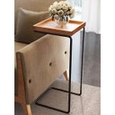 Ver imagem 1 de Mesa de Apoio para Sofá Bandeja Madeira