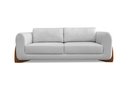 Ver imagem 5 de Sofá New 2 Lugares Linho Cinza 1.60m para Sala Bz Home Decor